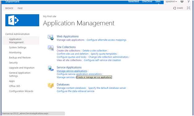 Application Management